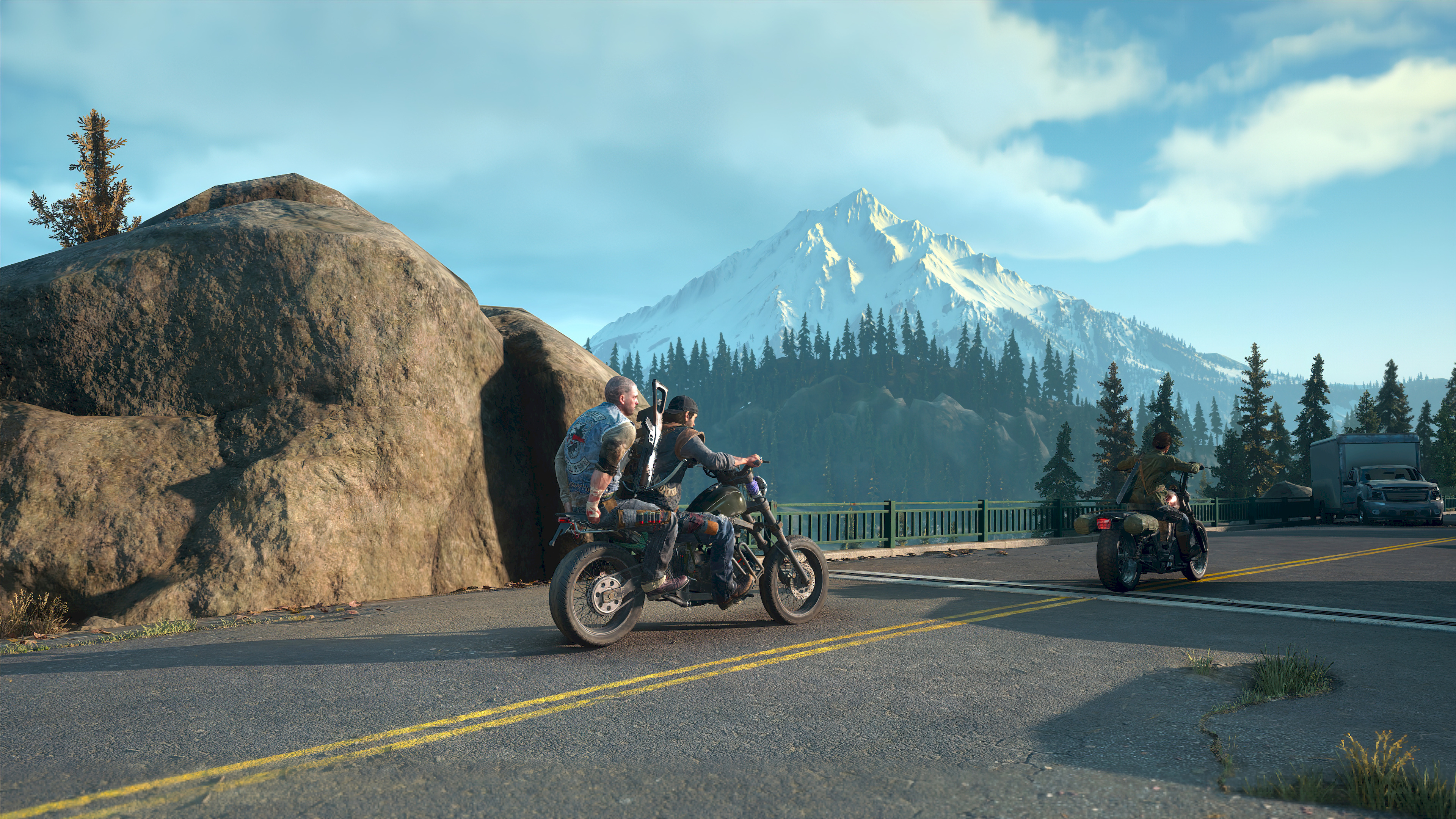 Путешествие на мотоциклах по живописным краям, Красивая гора, Байкерское путешествие